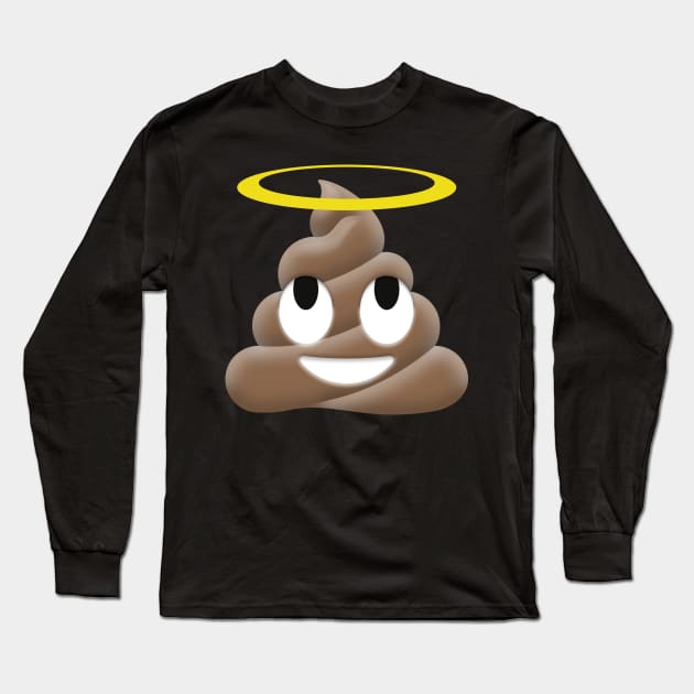 Holy Shit! Long Sleeve T-Shirt by GraphicGibbon